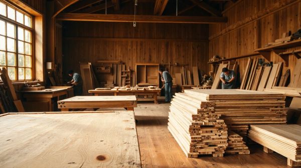 Aménagement astucieux avec la menuiserie à Firminy