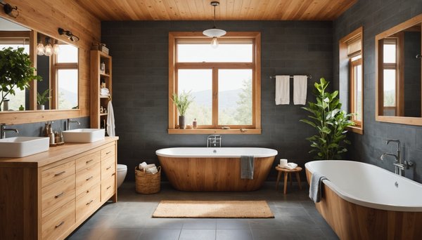 Salle de bain écologique : matériaux et équipements à privilégier